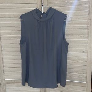 Greyish blue, dress top